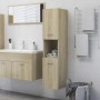 Armario de baño madera contrachapada roble Sonoma 30x30x130 cm de vidaXL, Muebles de baño - Ref: Foro24-805000, Precio: 116,4...