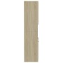 Armario de baño madera contrachapada roble Sonoma 30x30x130 cm de vidaXL, Muebles de baño - Ref: Foro24-805000, Precio: 116,4...