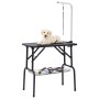 Mesa de aseo ajustable para perros con 1 lazo y cesta de vidaXL, Productos de higiene para mascotas - Ref: Foro24-171067, Pre...