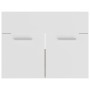 Armario para lavabo contrachapada blanco roble 60x38,5x46 cm de vidaXL, Muebles de baño - Ref: Foro24-804652, Precio: 40,27 €...