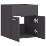 Gray plywood sink cabinet 41x38.5x46 cm by vidaXL, Bathroom furniture - Ref: Foro24-804640, Price: 27,73 €, Discount: %