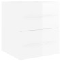 Mueble de lavabo madera ingeniería blanco brillo 41x38,5x48 cm de vidaXL, Muebles de baño - Ref: Foro24-804689, Precio: 47,80...