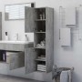 Concrete gray plywood bathroom cabinet 30x30x130 cm by vidaXL, Bathroom furniture - Ref: Foro24-805001, Price: 84,65 €, Disco...