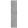 Armario de baño madera contrachapada gris hormigón 30x30x130 cm de vidaXL, Muebles de baño - Ref: Foro24-805001, Precio: 84,6...