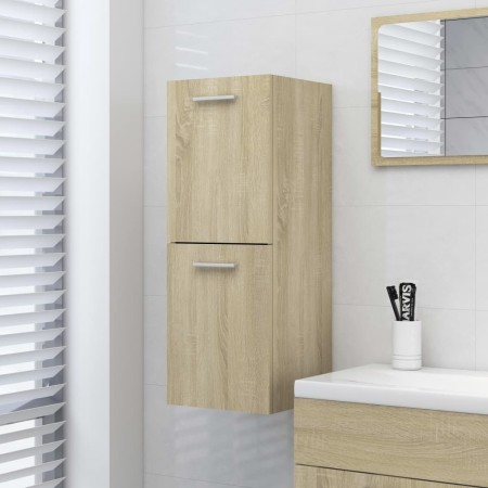 Armario de baño madera contrachapada roble Sonoma 30x30x80 cm de vidaXL, Muebles de baño - Ref: Foro24-804991, Precio: 39,11 ...