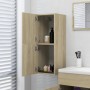 Armario de baño madera contrachapada roble Sonoma 30x30x80 cm de vidaXL, Muebles de baño - Ref: Foro24-804991, Precio: 39,11 ...