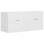 White plywood sink cabinet 100x38.5x46 cm by vidaXL, Bathroom furniture - Ref: Foro24-804674, Price: 36,42 €, Discount: %