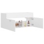 White plywood sink cabinet 100x38.5x46 cm by vidaXL, Bathroom furniture - Ref: Foro24-804674, Price: 36,42 €, Discount: %