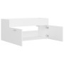 White plywood sink cabinet 100x38.5x46 cm by vidaXL, Bathroom furniture - Ref: Foro24-804674, Price: 36,42 €, Discount: %