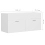 White plywood sink cabinet 100x38.5x46 cm by vidaXL, Bathroom furniture - Ref: Foro24-804674, Price: 36,42 €, Discount: %