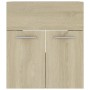 Oak plywood sink cabinet 41x38.5x46 cm by vidaXL, Bathroom furniture - Ref: Foro24-804641, Price: 27,99 €, Discount: %