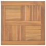 Square solid teak wood table top 50x50x2.5 cm by vidaXL, Table tops - Ref: Foro24-316156, Price: 57,54 €, Discount: %