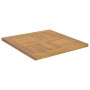 Square solid teak wood table top 50x50x2.5 cm by vidaXL, Table tops - Ref: Foro24-316156, Price: 57,54 €, Discount: %