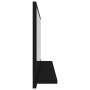 Espejo de baño madera contrachapada negro 80x10,5x37 cm de vidaXL, Tocadores de baño - Ref: Foro24-804572, Precio: 31,05 €, D...