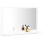 Espejo de baño madera contrachapada blanco 60x10,5x37 cm de vidaXL, Tocadores de baño - Ref: Foro24-804562, Precio: 35,42 €, ...