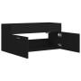 Black plywood sink cabinet 100x38.5x46 cm by vidaXL, Bathroom furniture - Ref: Foro24-804675, Price: 46,69 €, Discount: %