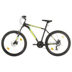 Bicicleta montaña 21 velocidades 27,5 pulgadas rueda 50cm negro de vidaXL, Bicicletas - Ref: Foro24-3067221, Precio: 353,99 €...