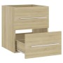 Oak plywood sink cabinet 41x38.5x48 cm by vidaXL, Bathroom furniture - Ref: Foro24-804686, Price: 42,99 €, Discount: %