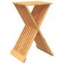 Folding stool solid teak wood 40x32.5x70 cm by vidaXL, Folding stools and chairs - Ref: Foro24-316164, Price: 70,58 €, Discou...