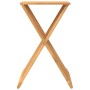 Folding stool solid teak wood 40x32.5x70 cm by vidaXL, Folding stools and chairs - Ref: Foro24-316164, Price: 70,58 €, Discou...