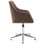 Brown Fabric Swivel Office Chair by vidaXL, Office chairs - Ref: Foro24-278508, Price: 83,99 €, Discount: %