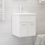 White plywood sink cabinet 41x38.5x46 cm by vidaXL, Bathroom furniture - Ref: Foro24-804638, Price: 36,08 €, Discount: %