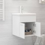 White plywood sink cabinet 41x38.5x46 cm by vidaXL, Bathroom furniture - Ref: Foro24-804638, Price: 27,99 €, Discount: %