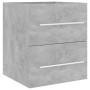 Armario para lavabo madera contrachapada gris 41x38,5x48 cm de vidaXL, Muebles de baño - Ref: Foro24-804687, Precio: 40,68 €,...