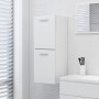 Armario de baño madera contrachapada blanco 30x30x80 cm de vidaXL, Muebles de baño - Ref: Foro24-804988, Precio: 49,48 €, Des...