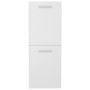 Armario de baño madera contrachapada blanco 30x30x80 cm de vidaXL, Muebles de baño - Ref: Foro24-804988, Precio: 49,48 €, Des...