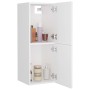 White plywood bathroom cabinet 30x30x80 cm by vidaXL, Bathroom furniture - Ref: Foro24-804988, Price: 49,48 €, Discount: %