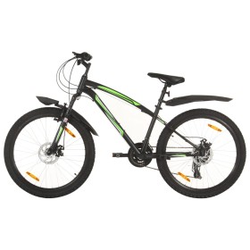 Bicicleta montaña 21 velocidades 26 pulgadas rueda 36 cm negro de vidaXL, Bicicletas - Ref: Foro24-3067225, Precio: 304,99 €,...