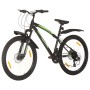 Bicicleta montaña 21 velocidades 26 pulgadas rueda 36 cm negro de vidaXL, Bicicletas - Ref: Foro24-3067225, Precio: 304,92 €,...