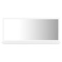 White plywood bathroom mirror 80x10.5x37 cm by vidaXL, bathroom vanities - Ref: Foro24-804571, Price: 29,99 €, Discount: %