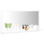 White plywood bathroom mirror 80x10.5x37 cm by vidaXL, bathroom vanities - Ref: Foro24-804571, Price: 29,99 €, Discount: %