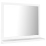 Espejo de baño madera contrachapada blanco 40x10,5x37 cm de vidaXL, Tocadores de baño - Ref: Foro24-804553, Precio: 27,90 €, ...