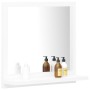 Espejo de baño madera contrachapada blanco 40x10,5x37 cm de vidaXL, Tocadores de baño - Ref: Foro24-804553, Precio: 27,90 €, ...