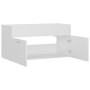 White plywood sink cabinet 90x38.5x46 cm by vidaXL, Bathroom furniture - Ref: Foro24-804665, Price: 32,69 €, Discount: %