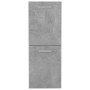 Armario de baño madera contrachapada gris hormigón 30x30x80 cm de vidaXL, Muebles de baño - Ref: Foro24-804992, Precio: 39,08...