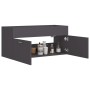 Gray plywood sink cabinet 100x38.5x46 cm by vidaXL, Bathroom furniture - Ref: Foro24-804676, Price: 44,99 €, Discount: %