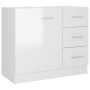 Armario para lavabo madera contrachapada blanco 63x30x54 cm de vidaXL, Muebles de baño - Ref: Foro24-804190, Precio: 78,69 €,...