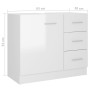 Armario para lavabo madera contrachapada blanco 63x30x54 cm de vidaXL, Muebles de baño - Ref: Foro24-804190, Precio: 78,69 €,...