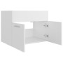 White plywood sink cabinet 60x38.5x46 cm by vidaXL, Bathroom furniture - Ref: Foro24-804647, Price: 39,13 €, Discount: %