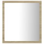 Sonoma oak acrylic bathroom mirror 40x8.5x37 cm by vidaXL, bathroom vanities - Ref: Foro24-804911, Price: 26,97 €, Discount: %