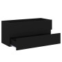 Armario para lavabo madera contrachapada negro100x38,5x45 cm de vidaXL, Muebles de baño - Ref: Foro24-804765, Precio: 57,60 €...