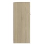 Sonoma oak plywood bathroom cabinet 60x33x80 cm by vidaXL, Bathroom furniture - Ref: Foro24-805027, Price: 62,09 €, Discount: %