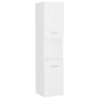 Armario de baño madera contrachapada blanco 30x30x130 cm de vidaXL, Muebles de baño - Ref: Foro24-804997, Precio: 66,11 €, De...