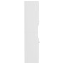 Armario de baño madera contrachapada blanco 30x30x130 cm de vidaXL, Muebles de baño - Ref: Foro24-804997, Precio: 66,11 €, De...