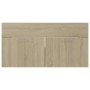 Oak plywood sink cabinet 90x38.5x46 cm by vidaXL, Bathroom furniture - Ref: Foro24-804668, Price: 37,23 €, Discount: %