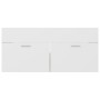 Armario para lavabo contrachapada blanco roble 100x38,5x46 cm de vidaXL, Muebles de baño - Ref: Foro24-804679, Precio: 45,77 ...